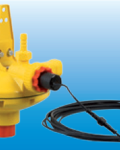 Pressure regulator L3251-03 yellow w/intern sole valve 24VDC